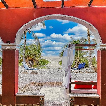 Beachfront Hacienda Del Cuyo Groundfloor Dış mekan fotoğraf
