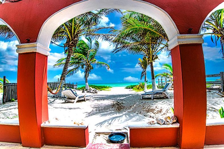 Beachfront Hacienda Del Cuyo Groundfloor Dış mekan fotoğraf