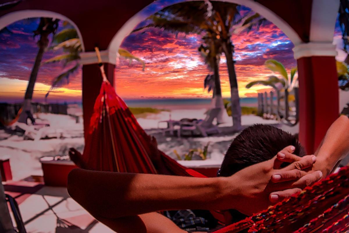 Beachfront Hacienda Del Cuyo Groundfloor Dış mekan fotoğraf