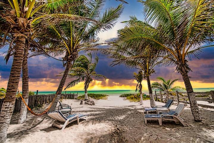 Beachfront Hacienda Del Cuyo Groundfloor Dış mekan fotoğraf